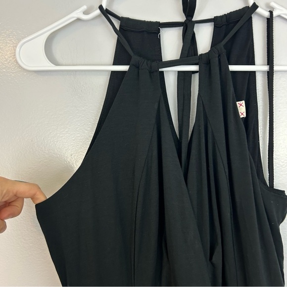 Maeve Anthropolgie Corinna Black Halter Jumpsuit Size XS - Picture 5 of 10